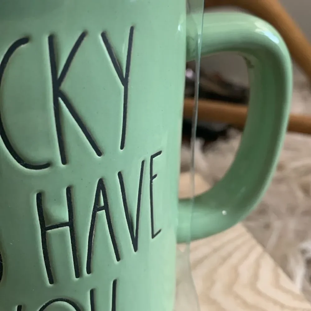 Rae Dunn Artisan‎ Collection By Magenta Ceramic Horseshoe Lucky To Have You Mug
